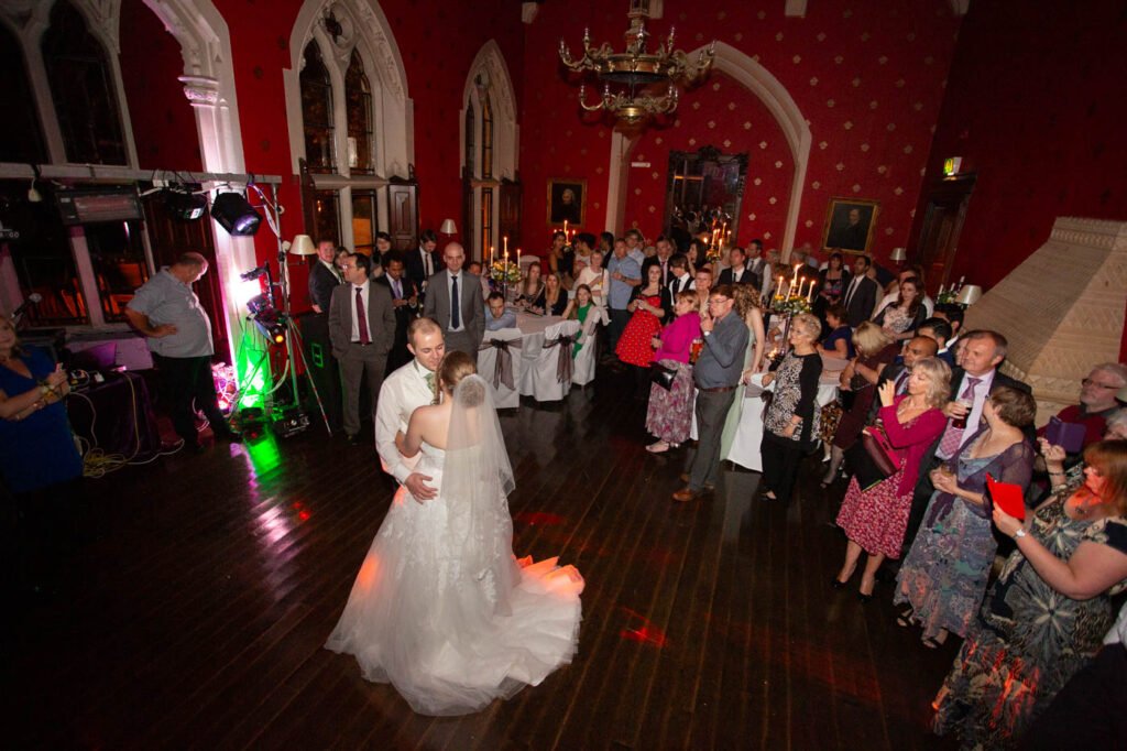 Wedding Photographer at Brownsover Hall Hotel in Rugby first dance