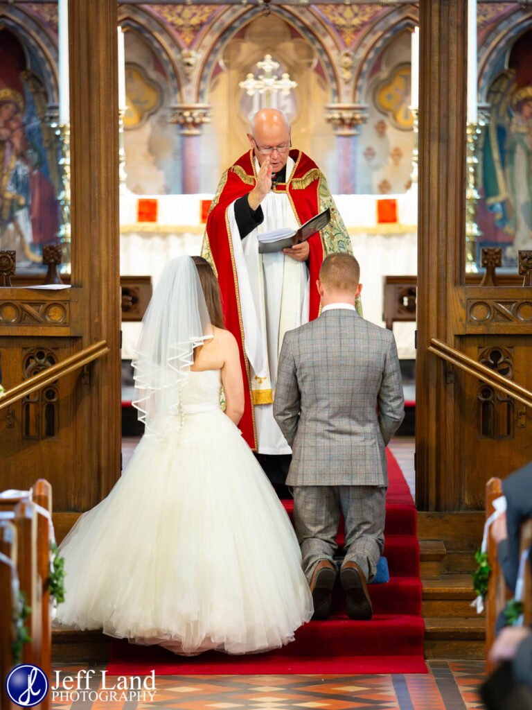 Wedding Ceremony at St James Church Stratford upon Avon