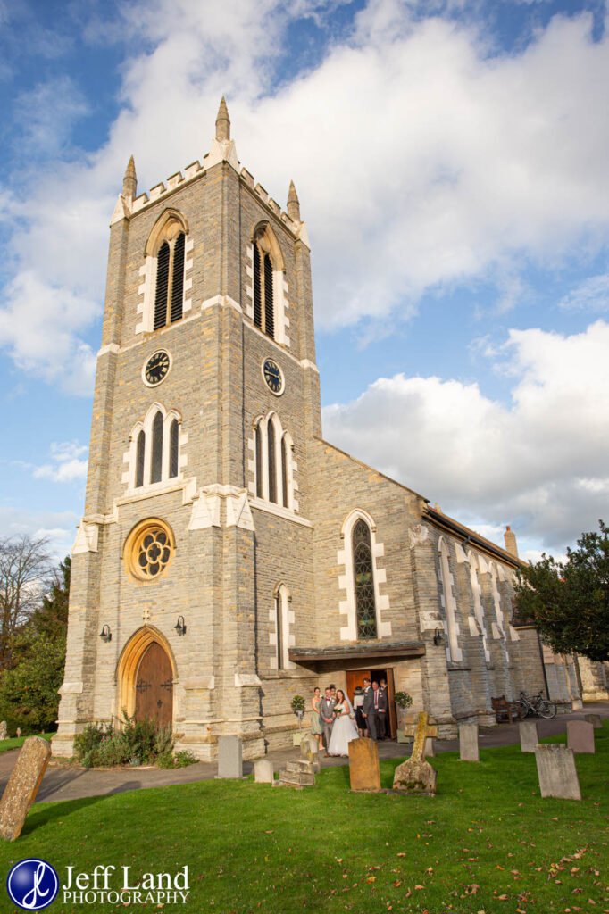 Wedding St James Church in Alveston