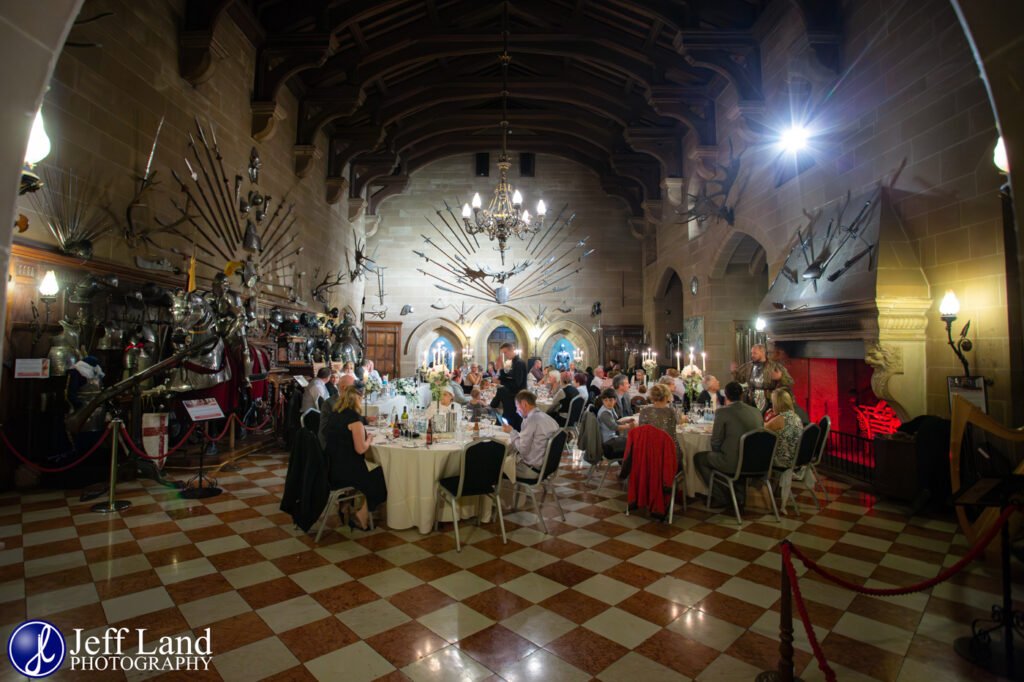 Wedding Celebrations in the Great Hall at Warwick Castle