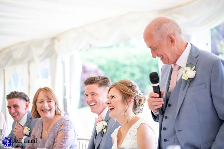 Wethele Manor Wedding Speech