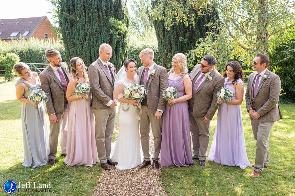 Bridal Party, Wedding Photographer, Stratford upon Avon, The Bell, Alderminster, St. Mary's Church, Wimpstone