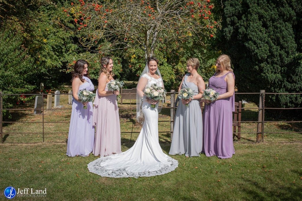 Bridesmaids, Wedding Photographer, Stratford upon Avon, The Bell, Alderminster, St. Mary's Church, Wimpstone