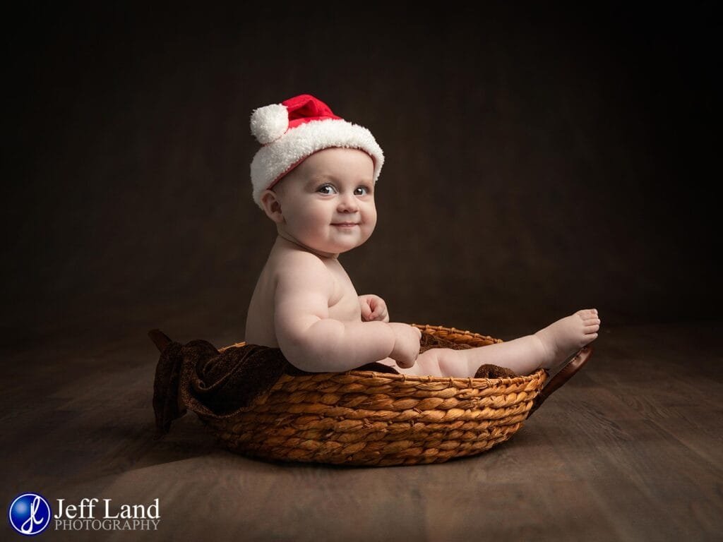 Christmas Baby Portrait, Warwickshire, Portrait, Photographer, Family Photo, Baby Photographer, Warwick, Stratford upon Avon, Studio Photographer, Cotswold