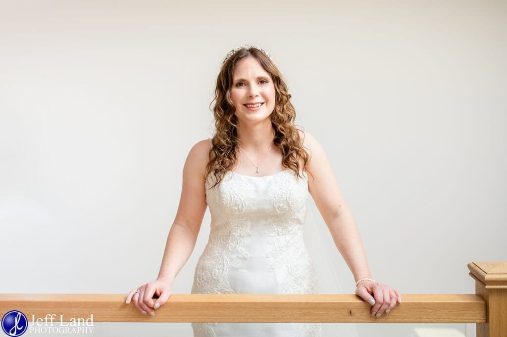 Wedding Photographer at Wethele Manor Leamington Spa Warwickshire Bride Prep Portrait