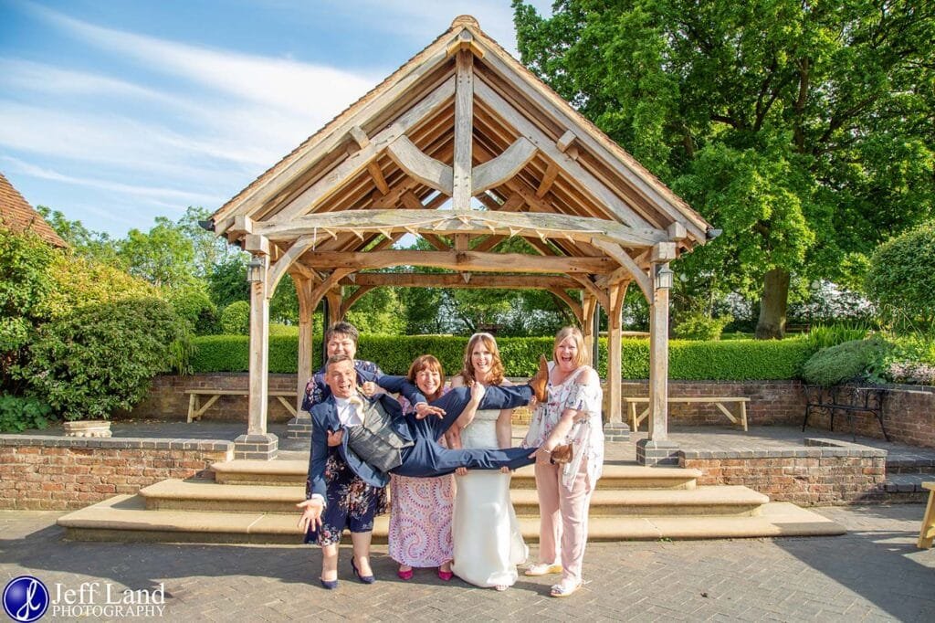 Wedding Photographer at Wethele Manor Leamington Spa Warwickshire Fun Photo