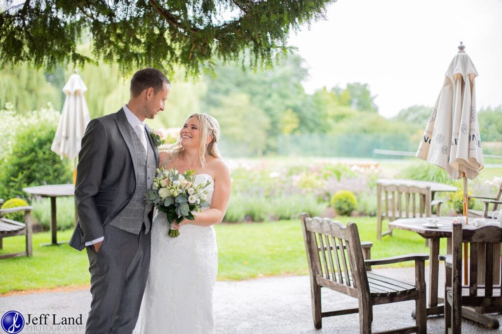 Billesley Manor Bride & Groom