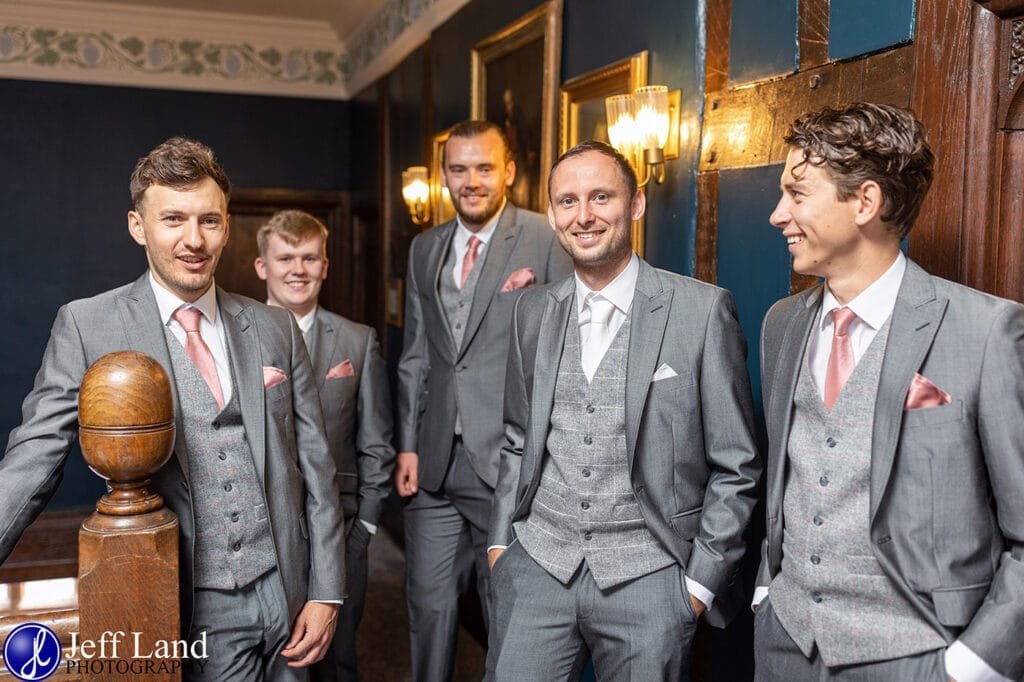 Billesley Manor Groomsmen