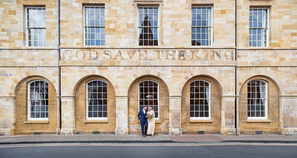 God Save The King Stratford upon Avon Town Hall Wedding Photographer