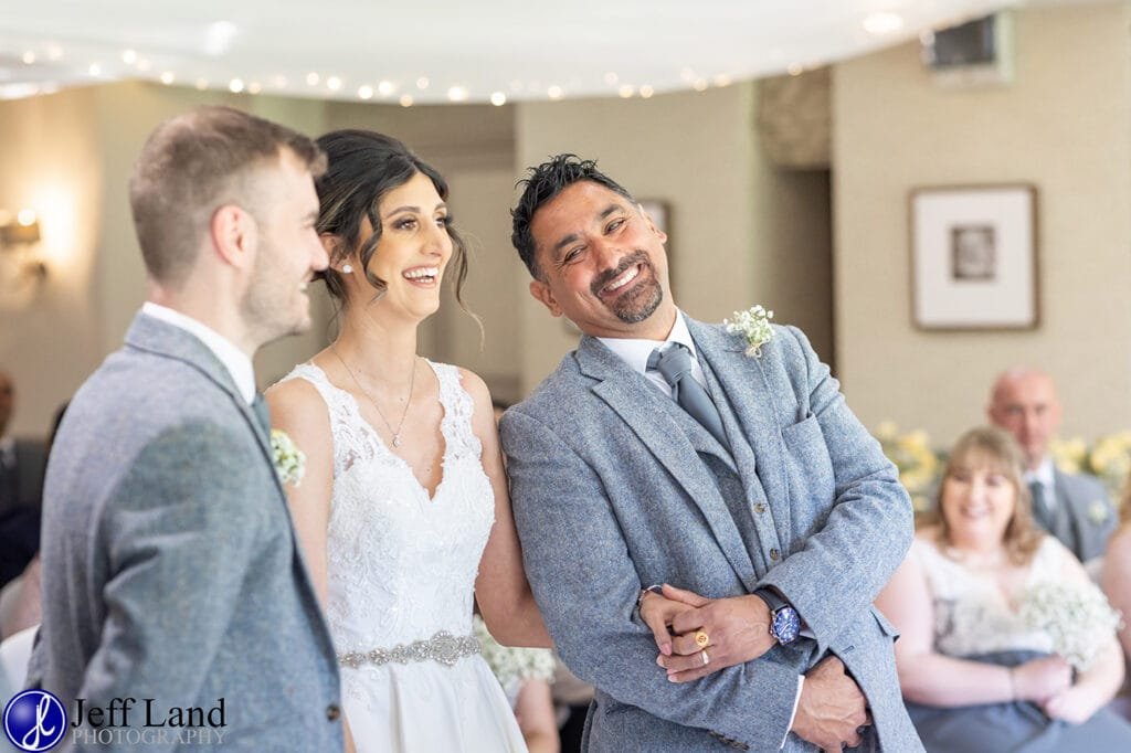 Father of the Bride Alveston Manor Stratford upon Avon, Warwickshire Wedding Photographer