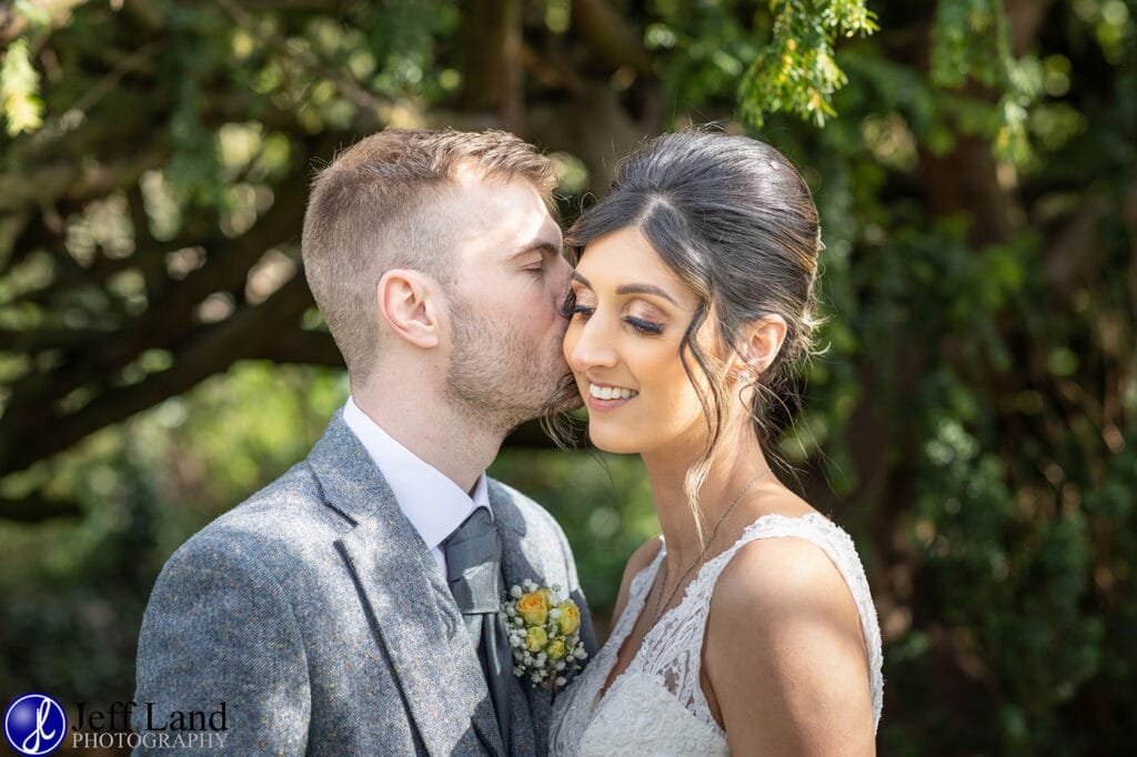 Romantic Bridal Portrait Alveston Manor Stratford upon Avon, Warwickshire Wedding Photographer