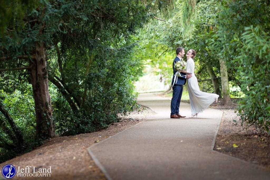 Wedding Portrait The Dell Forest Garden Stratford upon Avon