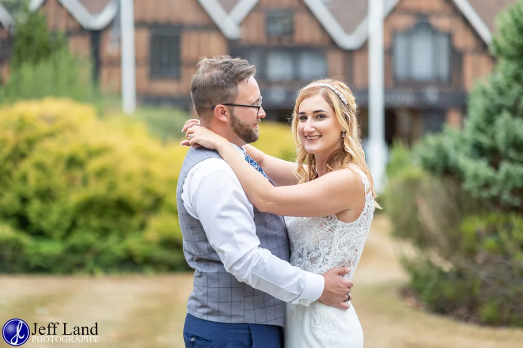 Approved Wedding Photographer Macdonald Alveston Manor Stratford-upon-Avon, Warwickshire Fun Bridal Portrait