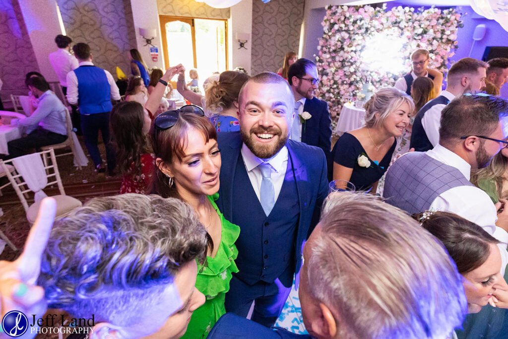 Approved Wedding Photographer at the Macdonald Alveston Manor Hotel. Based in Stratford-upon-Avon covering Warwickshire and the Cotswolds Dance Floor