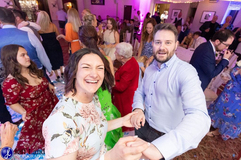 Approved Wedding Photographer at the Macdonald Alveston Manor Hotel. Based in Stratford-upon-Avon covering Warwickshire and the Cotswolds Dancing