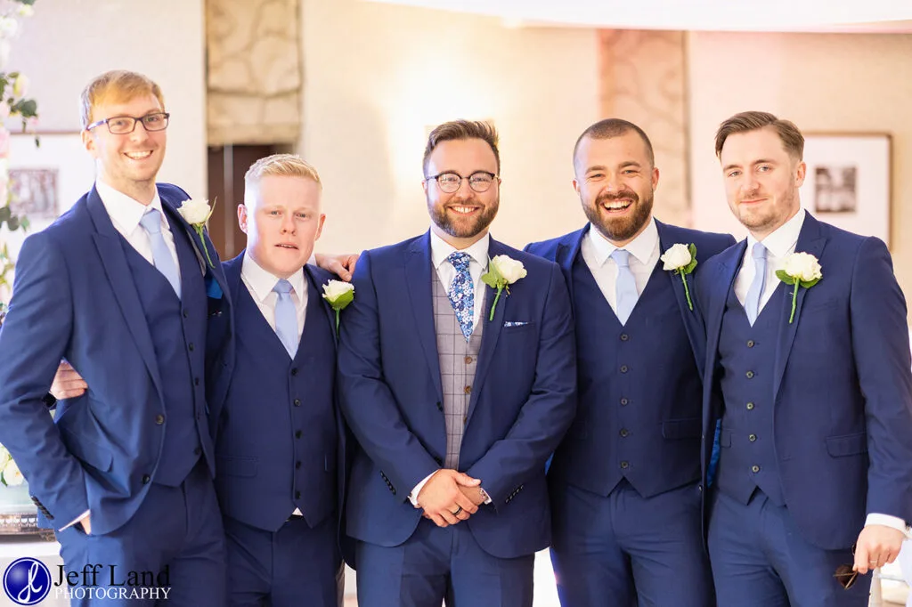 Approved Wedding Photographer Macdonald Alveston Manor Stratford-upon-Avon, Warwickshire Groomsmen