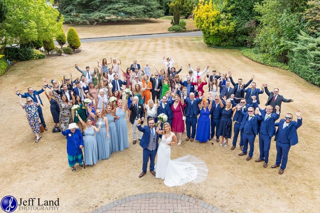 Approved Wedding Photographer Macdonald Alveston Manor Stratford-upon-Avon, Warwickshire Group Photo