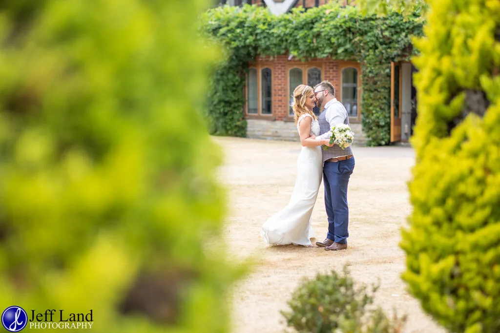 Approved Wedding Photographer Macdonald Alveston Manor Stratford-upon-Avon, Warwickshire Fun Bridal Portrait