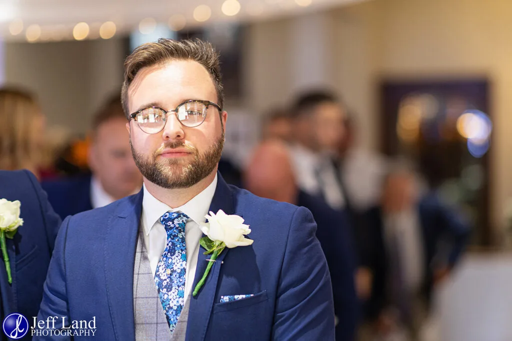 Approved Wedding Photographer Macdonald Alveston Manor Stratford-upon-Avon, Warwickshire The Groom