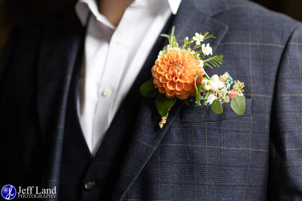 Button Hole Wedding Photo Hotel Indigo Stratford upon Avon