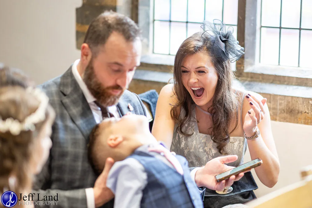 Candid Photo During Wedding Henley Room Stratford upon Avon