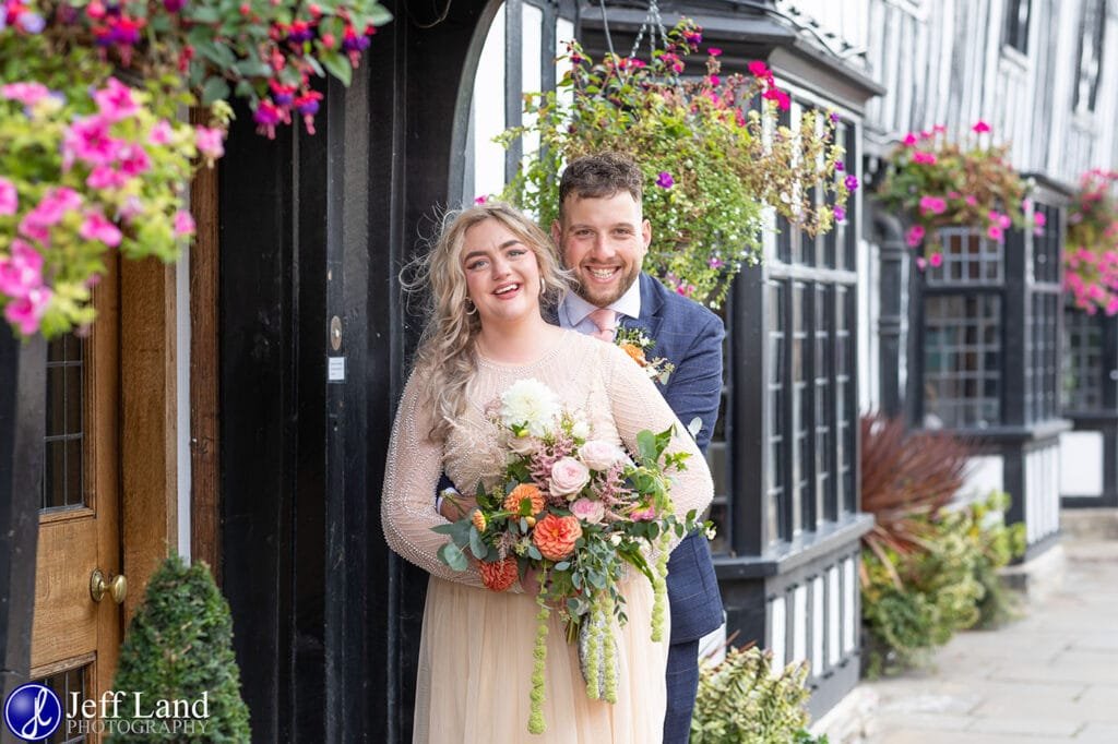 Wedding Photo Stratford upon Avon Shakespeare Hotel