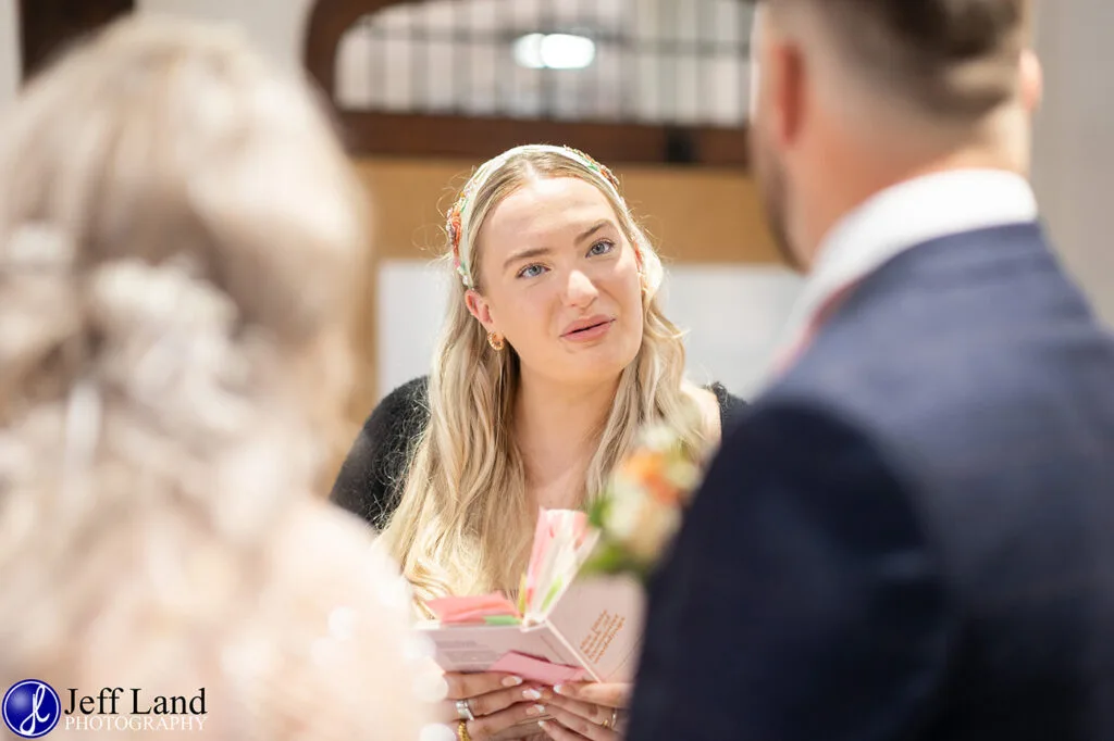 Wedding Reading Henley Room Stratford upon Avon