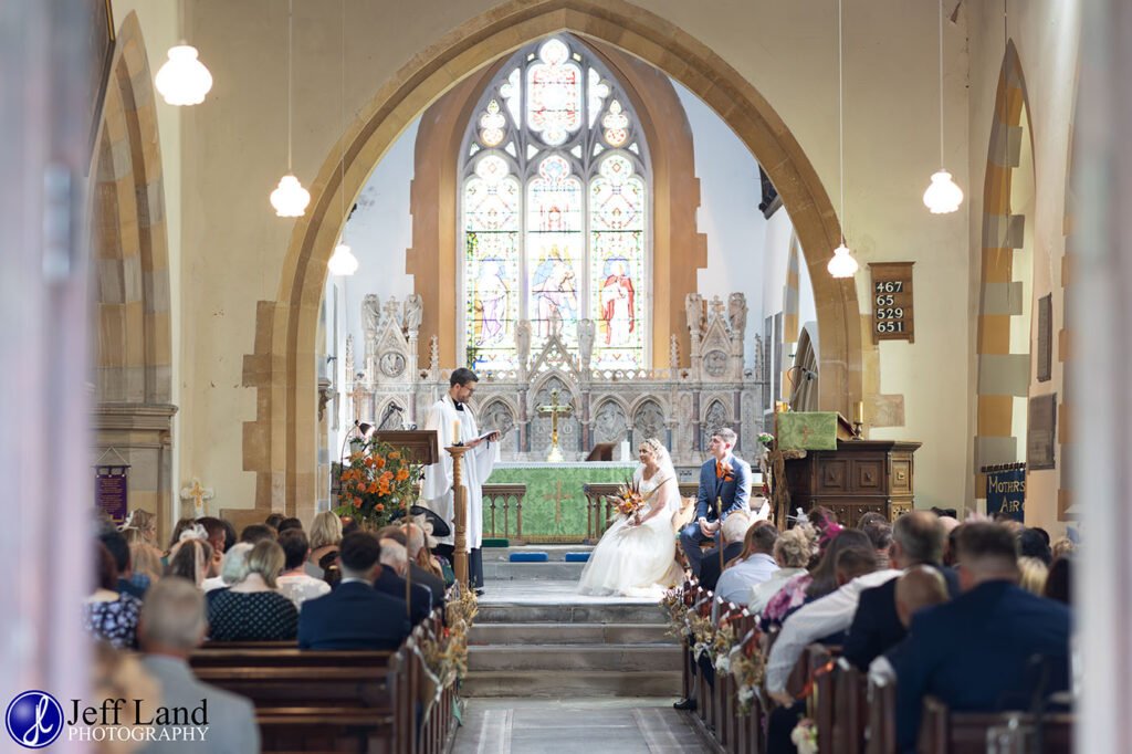Wedding Ceremony Holy Trinity Church Arrow