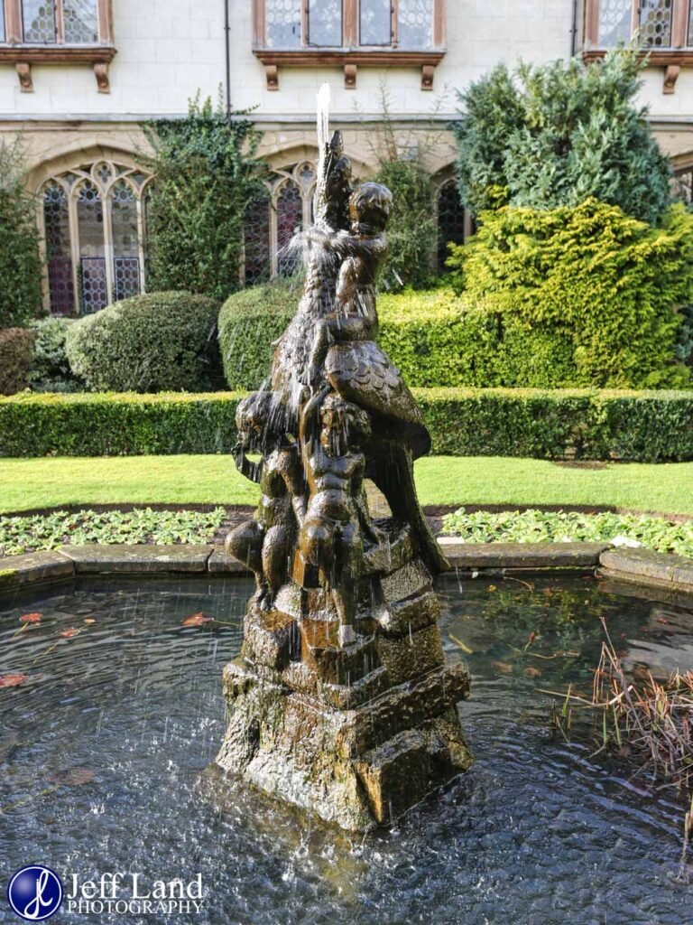 Coombe Abbey Hotel Wedding Fountain