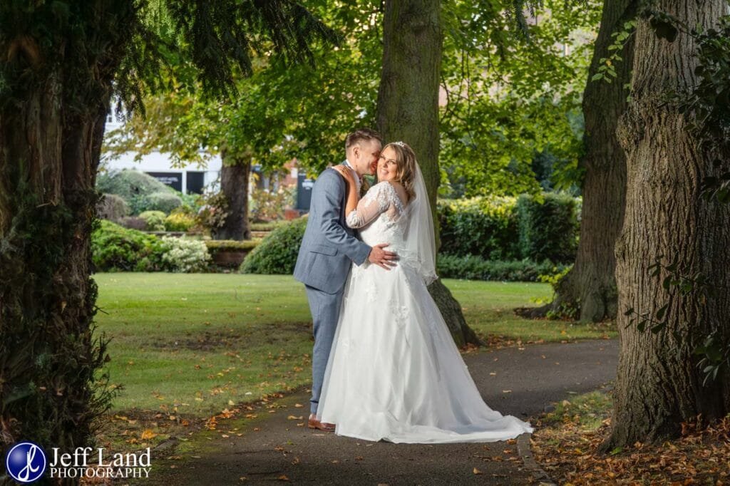 Fun Bridal Portrait Alveston Manor