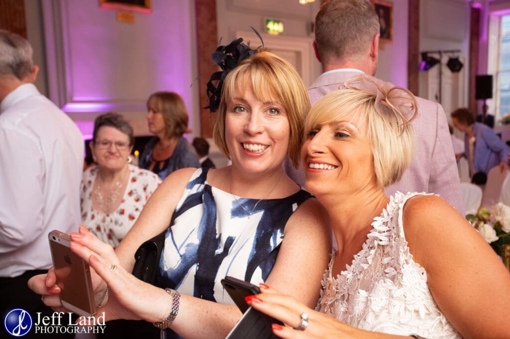 Fun photo taken during the Wedding celebrations at The Court House Warwick