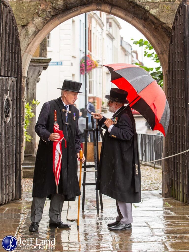 Old Soldiers at the Lord Leycester Hospital in Warwick