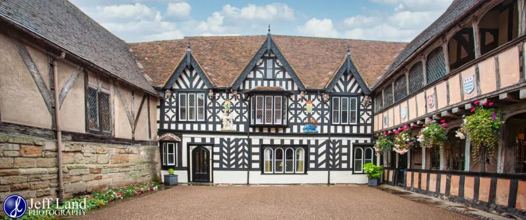 The Courtyard at the Lord Leycester Hospital in Warwick