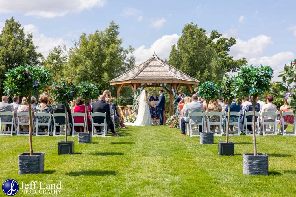Manor Hill House Outdoor Summer Wedding Ceremony