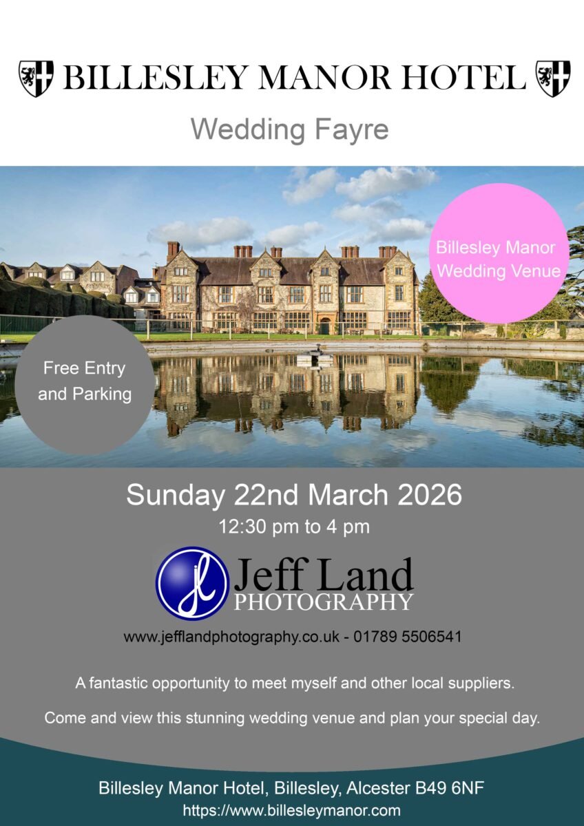 Billesley Wedding Fayre 22nd March 2026