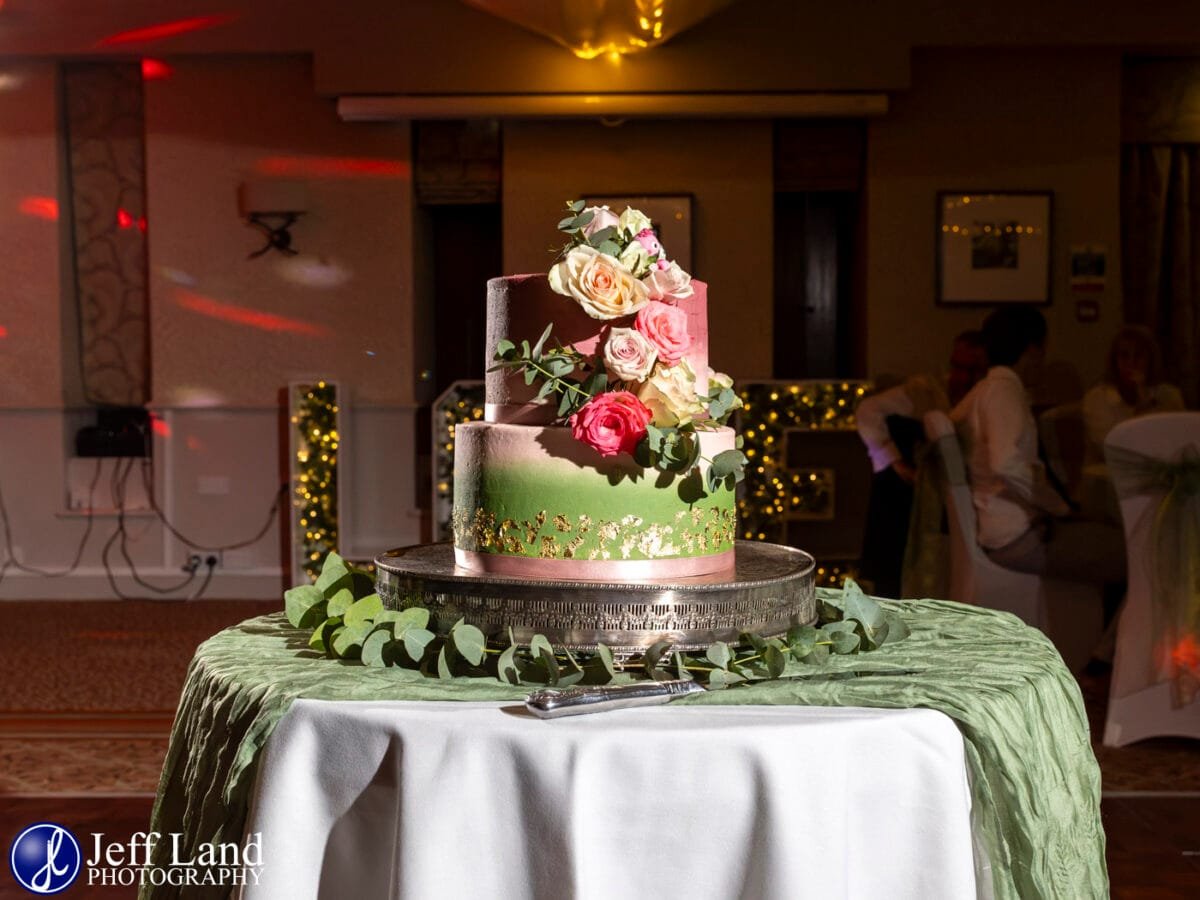 Wedding Cake at Alveston Manor Stratford-upon-Avon, Warwickshire