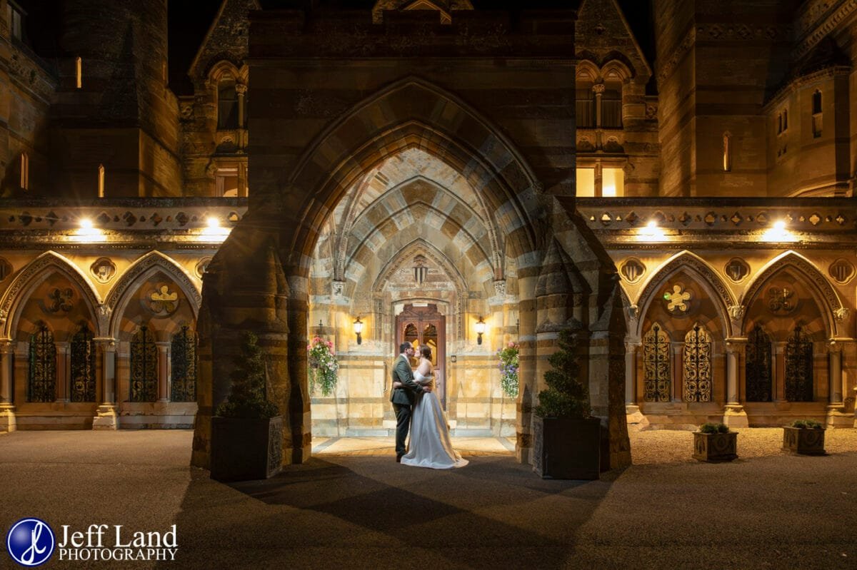 Romantic Low-Light Wedding Photography at Ettington Park Hotel Stratford-upon-Avon