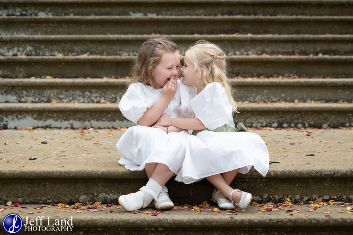 Flower Girls at The Welcombe Hotel
