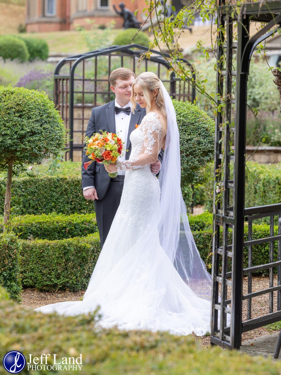 Romantic Bridal Portrait at The Welcombe Hotel