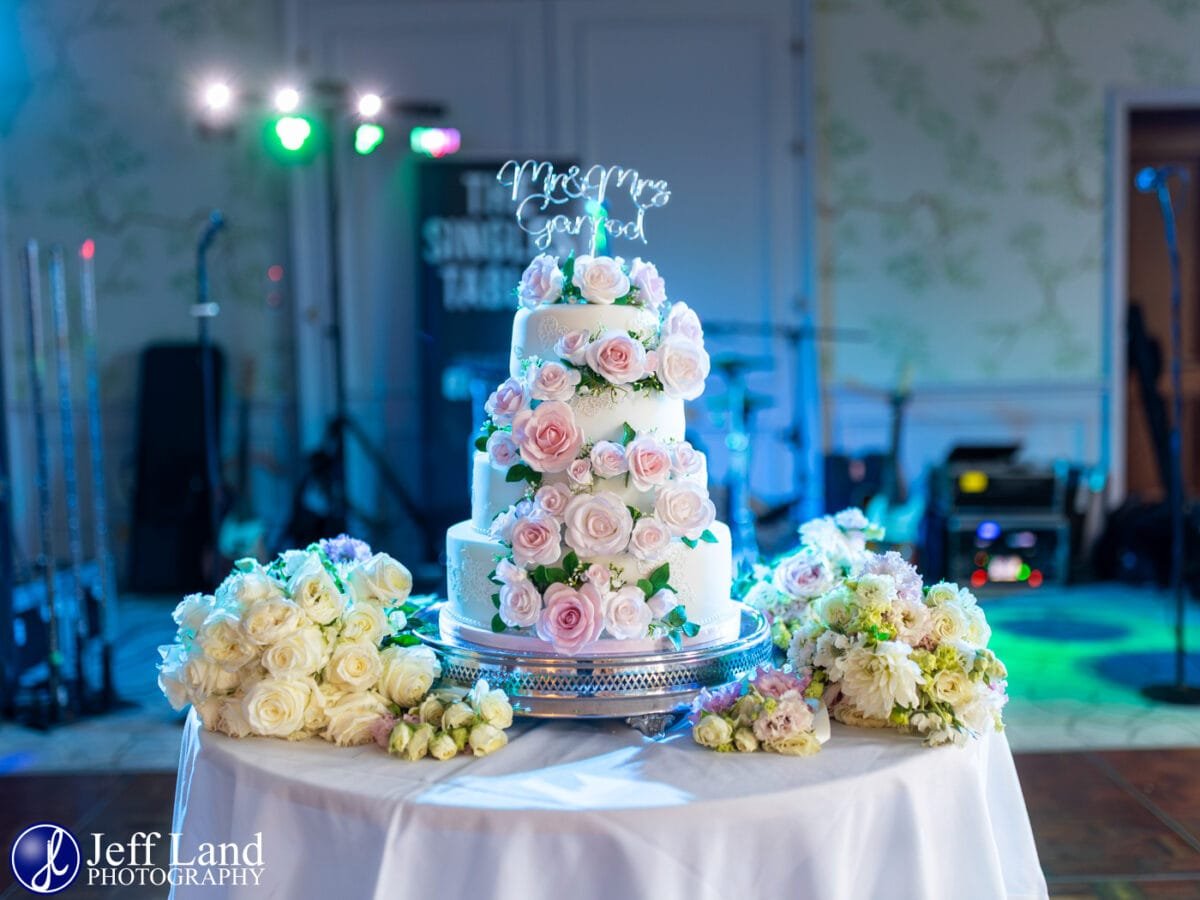 Wedding Cake at the Welcombe Hotel