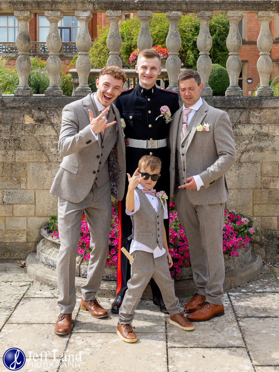 Fun Groom & Groomsmen The Welcombe Hotel
