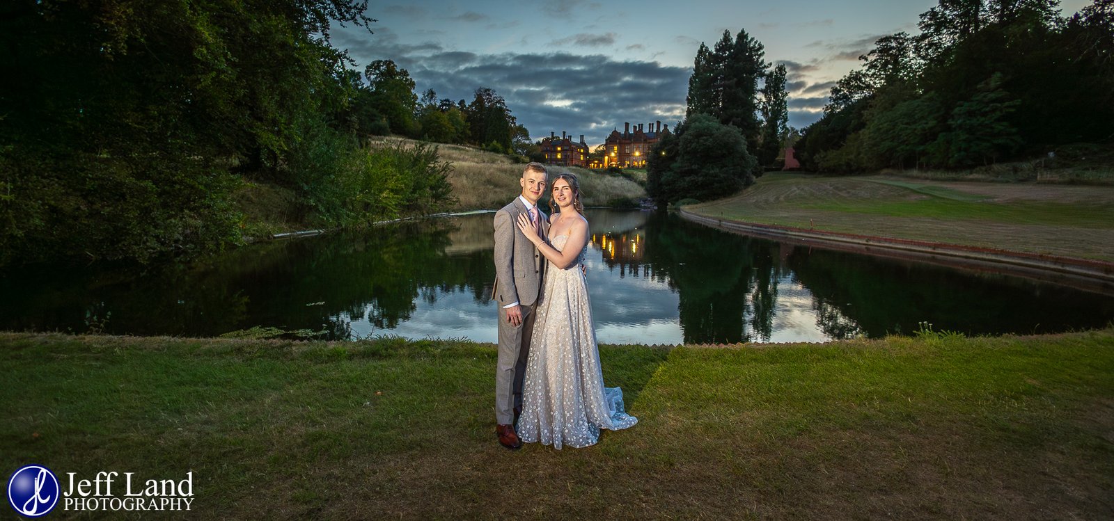 Low Light Bridal Portrait The Welcombe Hotel