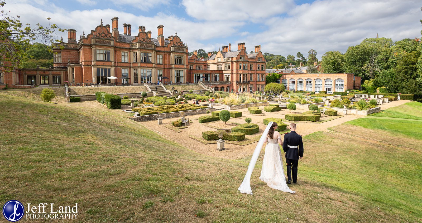 Panoramic Bridal Portrait The Welcombe Hotel