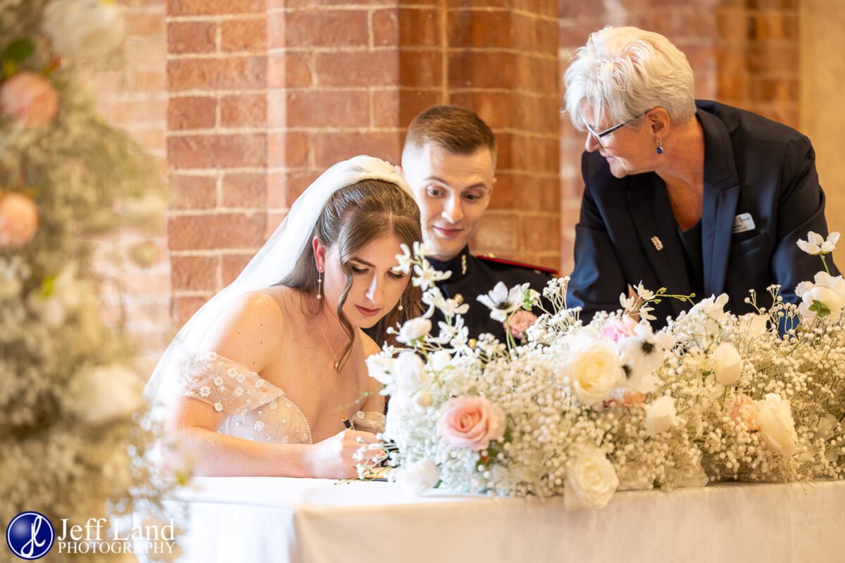 Signing of the Registrar The Welcombe Hotel