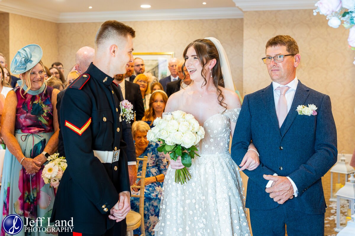 Wedding Ceremony at The Welcombe Hotel