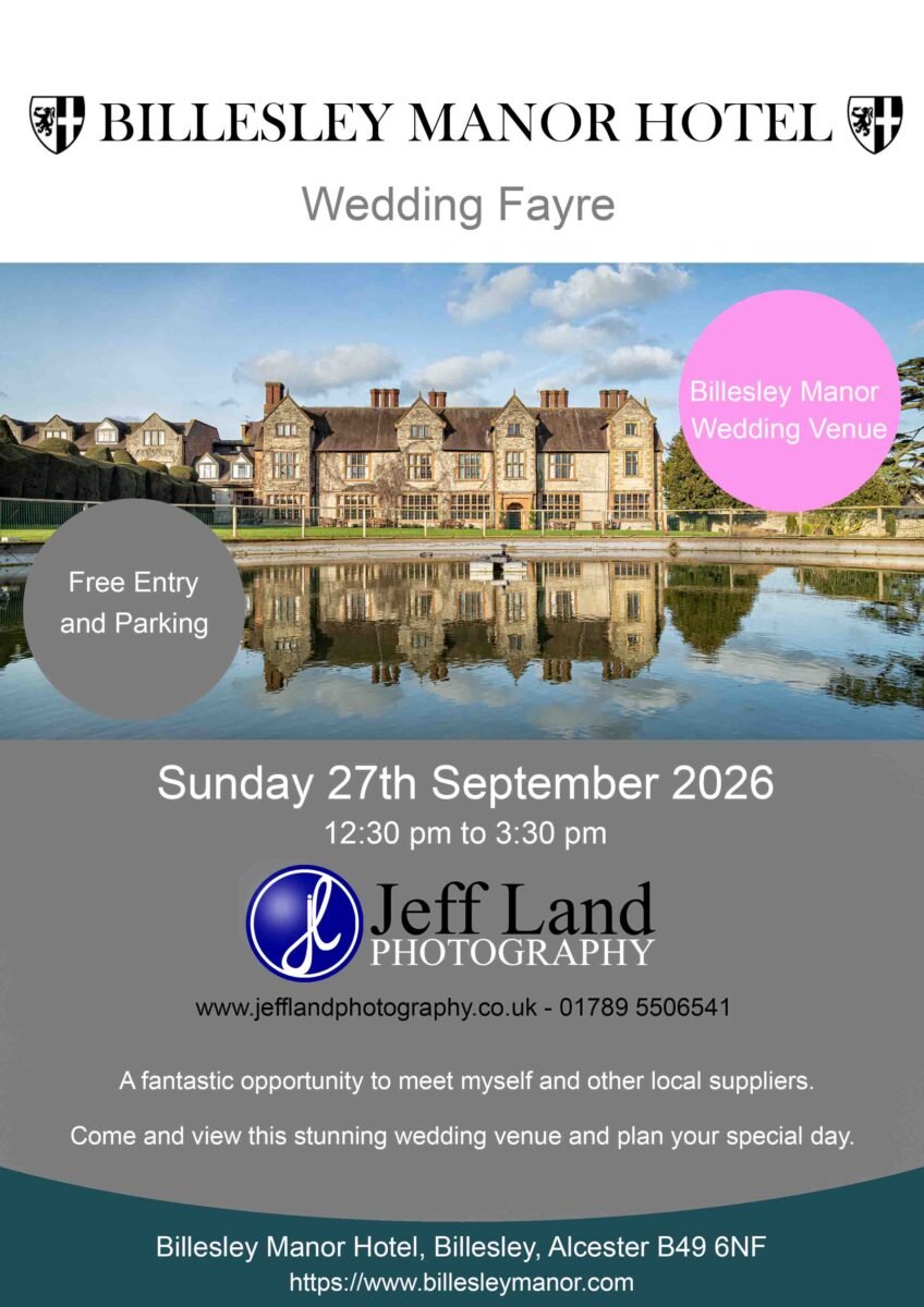 Billesley Wedding Fayre 27th September 2026